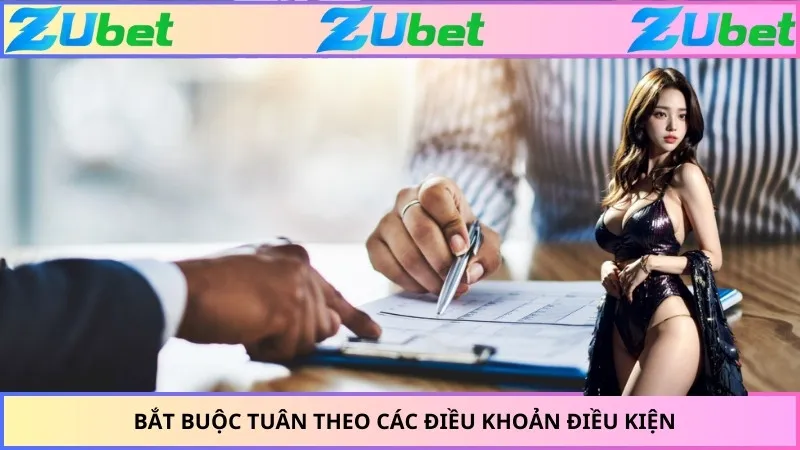 Bắt buộc tuân theo các điều khoản điều kiện