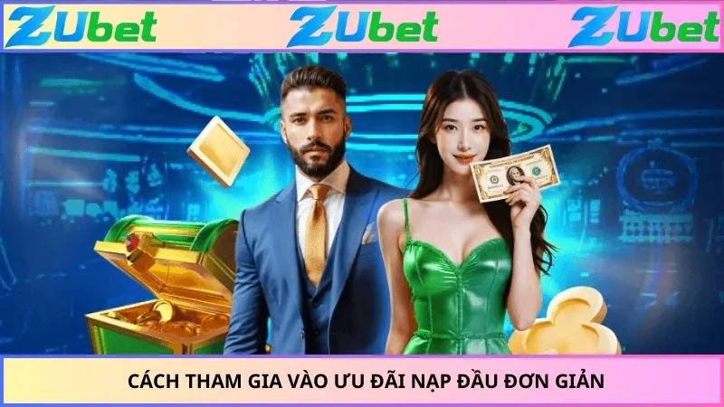 Cách tham gia vào ưu đãi nạp đầu đơn giản