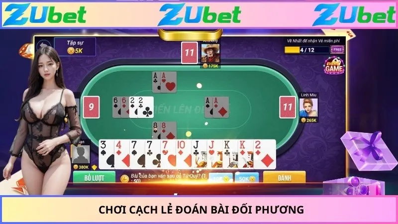 Chơi cạch lẻ đoán bài đối phương