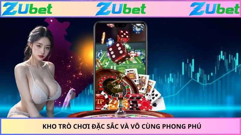 Kho trò chơi đặc sắc và vô cùng phong phú