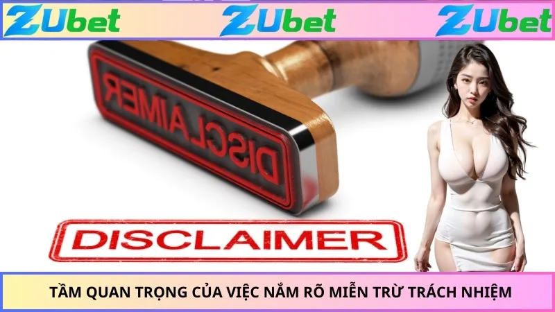 Tầm quan trọng của việc nắm rõ miễn trừ trách nhiệm