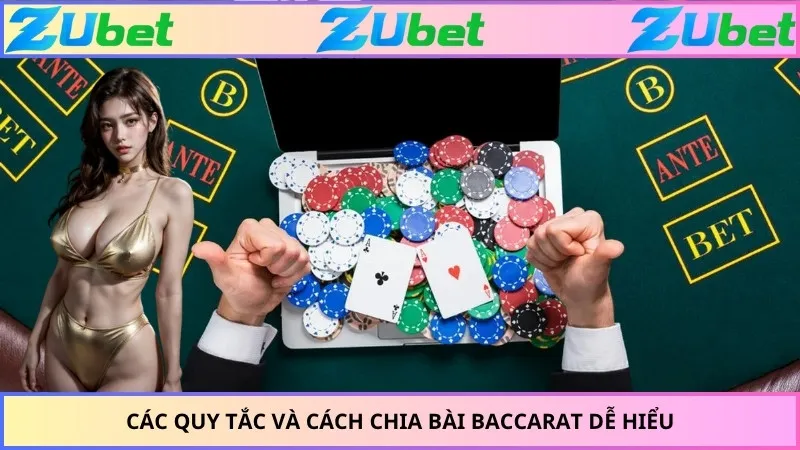 Các quy tắc và cách chia bài Baccarat dễ hiểu