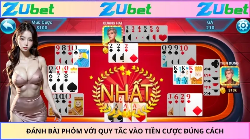 Đánh bài phỏm với quy tắc vào tiền cược đúng cách