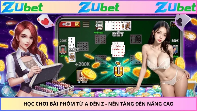 Học chơi bài phỏm từ a đến z - Nền tảng đến nâng cao