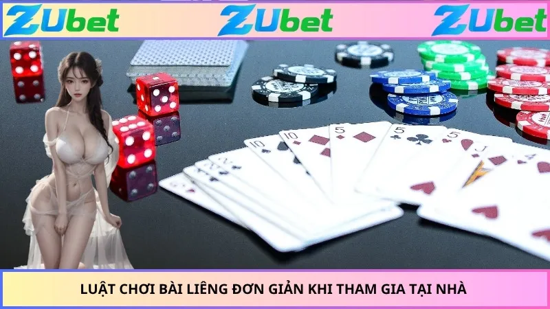 Luật chơi bài liêng đơn giản khi tham gia tại nhà