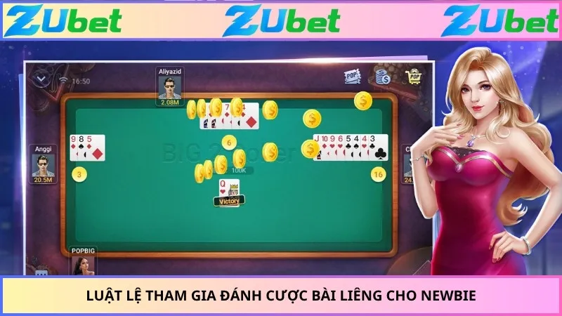 Luật lệ tham gia đánh cược bài liêng cho newbie