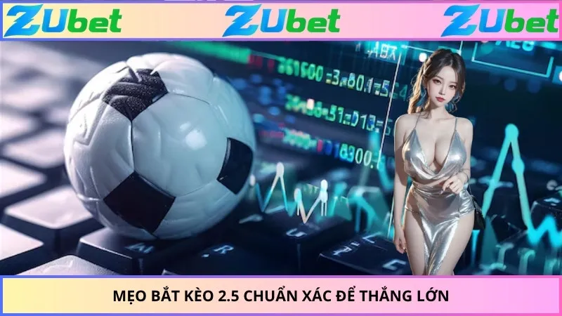 Mẹo bắt kèo 2.5 chuẩn xác để thắng lớn