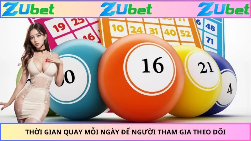 Thời gian quay mỗi ngày để người tham gia theo dõi