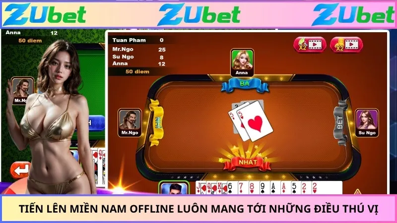 Tiến lên miền Nam offline luôn mang tới những điều thú vị