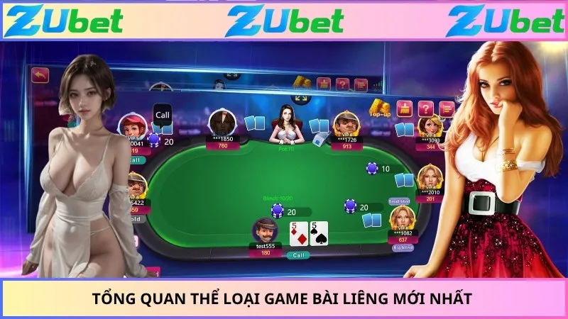 Tổng quan thể loại game bài liêng mới nhất