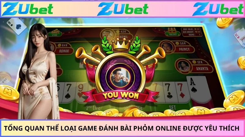 Tổng quan thể loại game đánh bài phỏm online được yêu thích