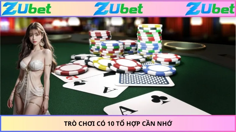 Trò chơi có 10 tổ hợp cần nhớ